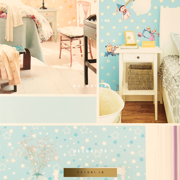 انتخاب كاغذ ديواري متناسب با فضاي موجود انتخاب كاغذ ديواري متناسب با فضاي موجود